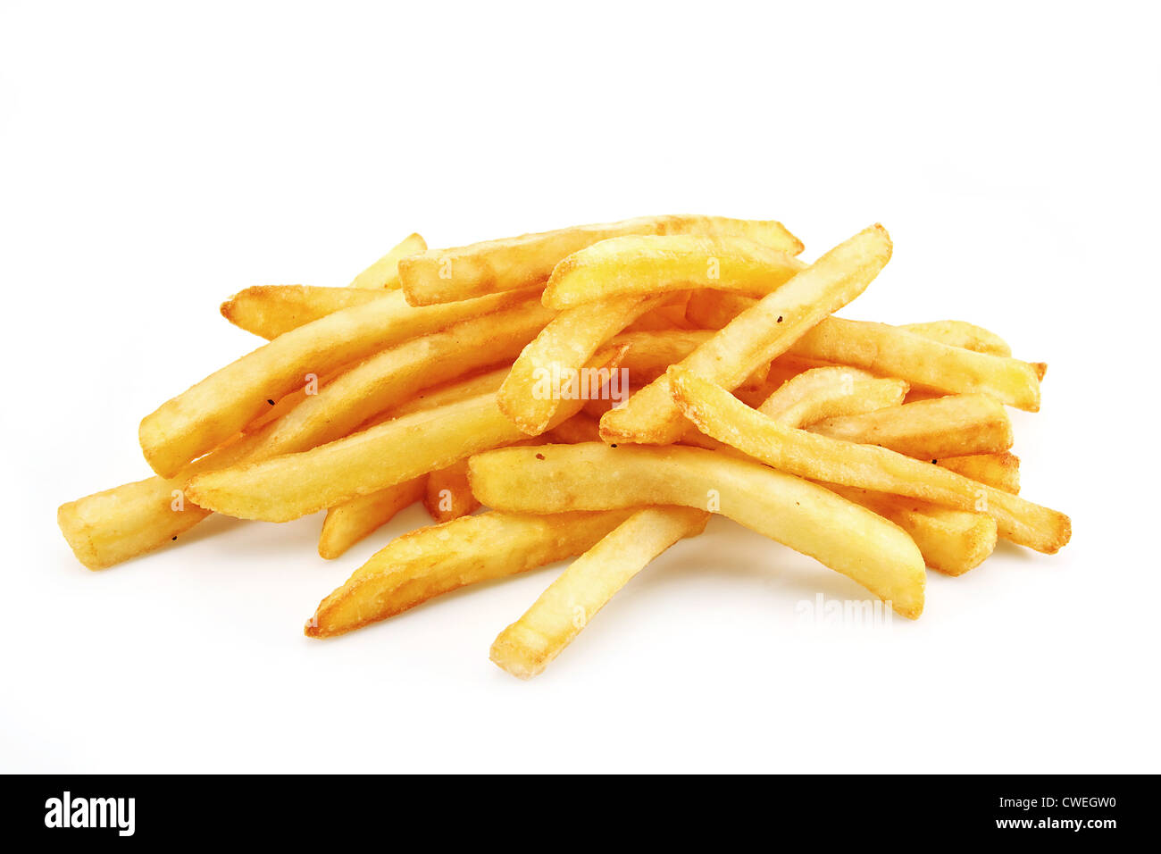 Pommes frites oder Chips ursprünglich genannt Pommes Frites und jüngerer Freiheit frites in Amerika Stockfoto