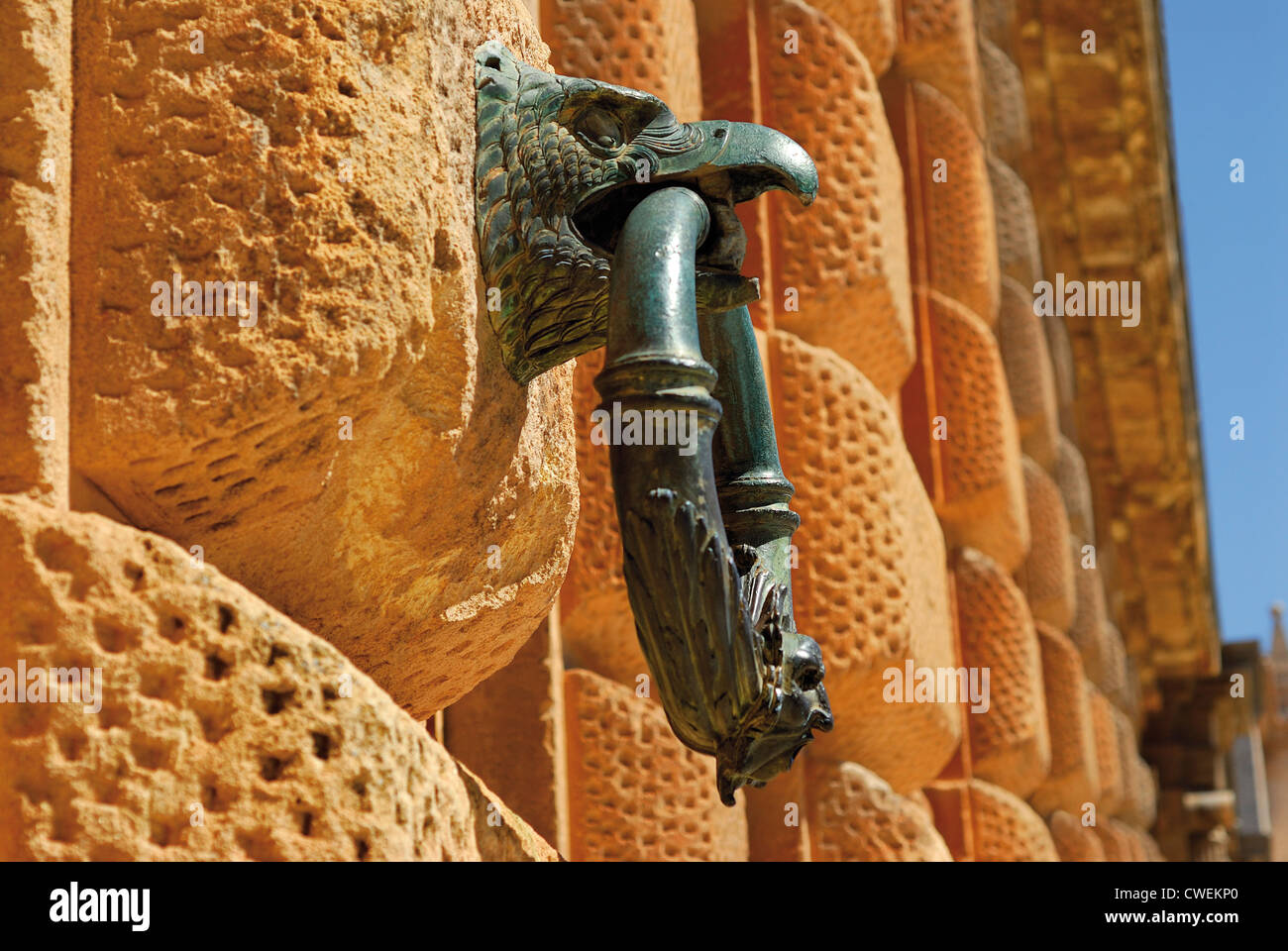 Spanien, Andalusien: Detail des Portals der Palast von Charles V.  in der Alhambra von Granada Stockfoto