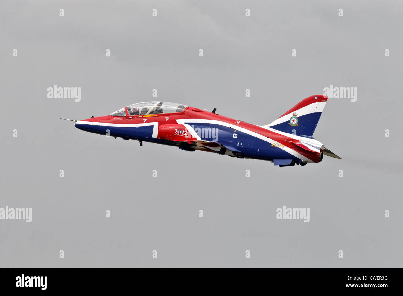 BAE Systems Hawk TI - 2012 Solo display Flugzeuge Stockfoto