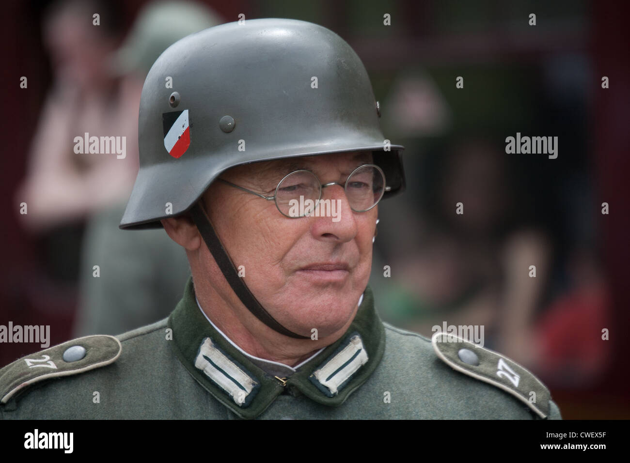 Deutscher Soldat Stockfoto