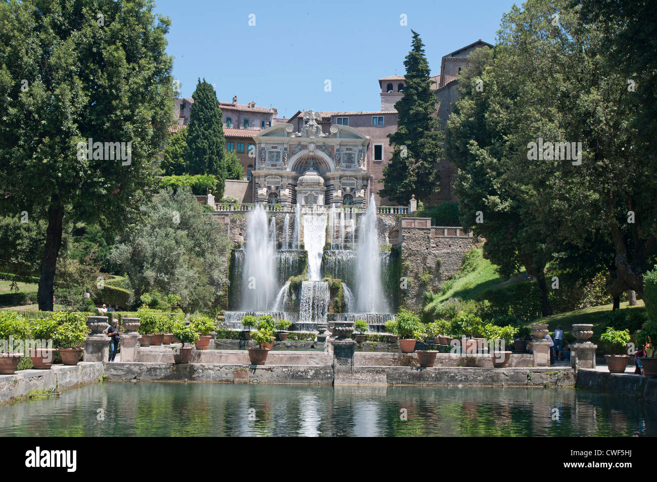 Garten Der Villa D Este In Tivoli Garten Der Villa D Este In Tivoli