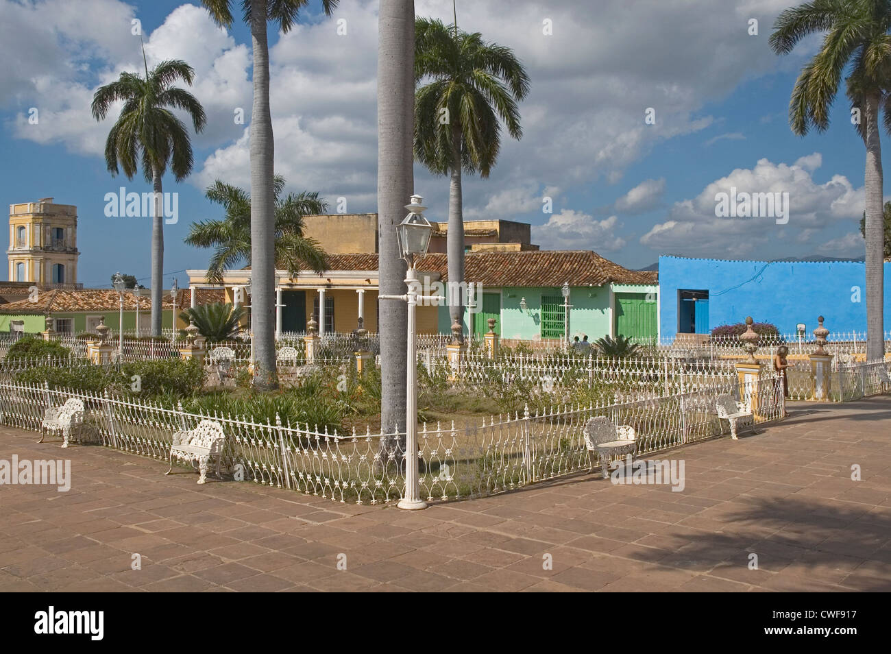 Kuba, Trinidad, Hauptplatz (Plaza großen) Stockfoto