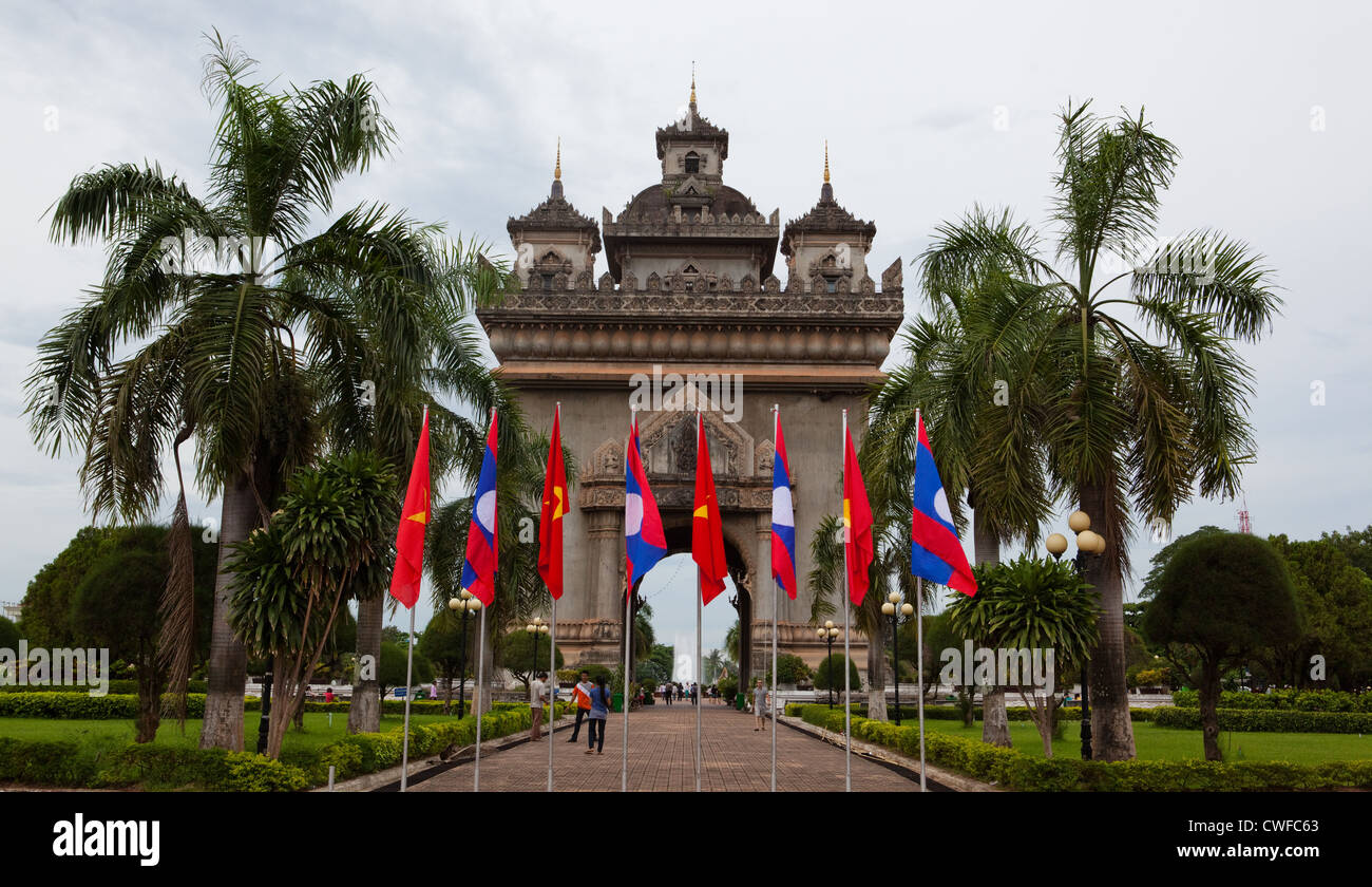 Vientiane, Laos Stockfoto