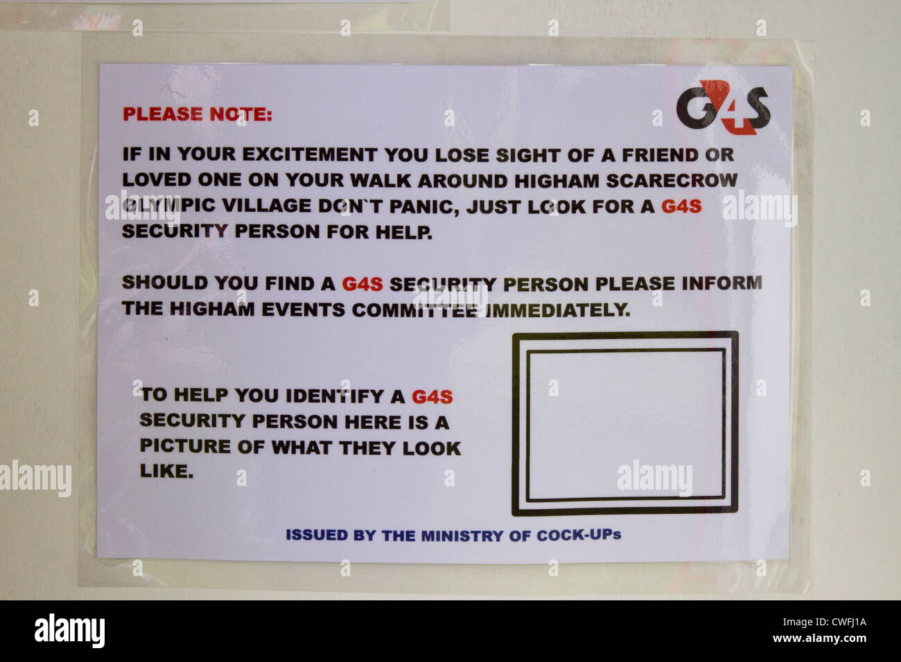 Olympisches Motto 2012, Higham Scarecrow Festival, in der Nähe von Pendle, Lancashire, UK Stockfoto