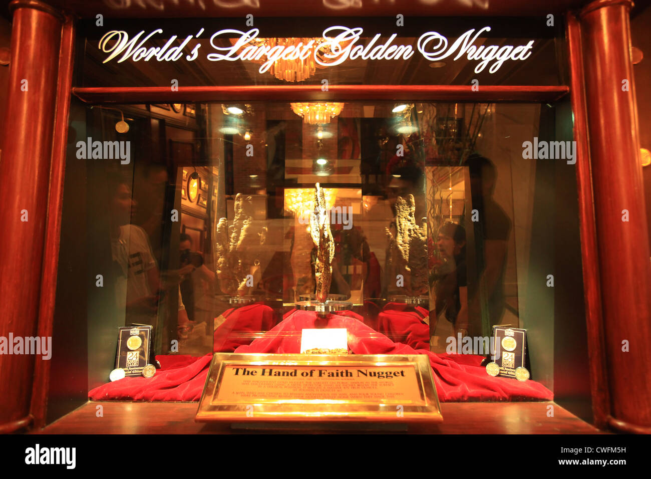 Golden Nugget Casinohotel in Las Vegas, Nevada, USA Stockfoto