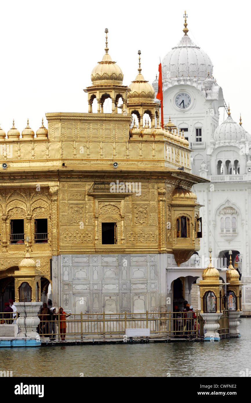 Goldene Tempel von Amritsar Stockfoto