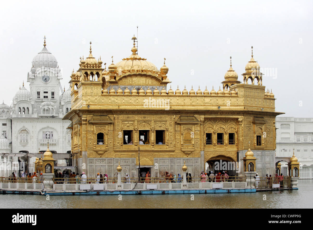 Goldene Tempel von Amritsar Stockfoto