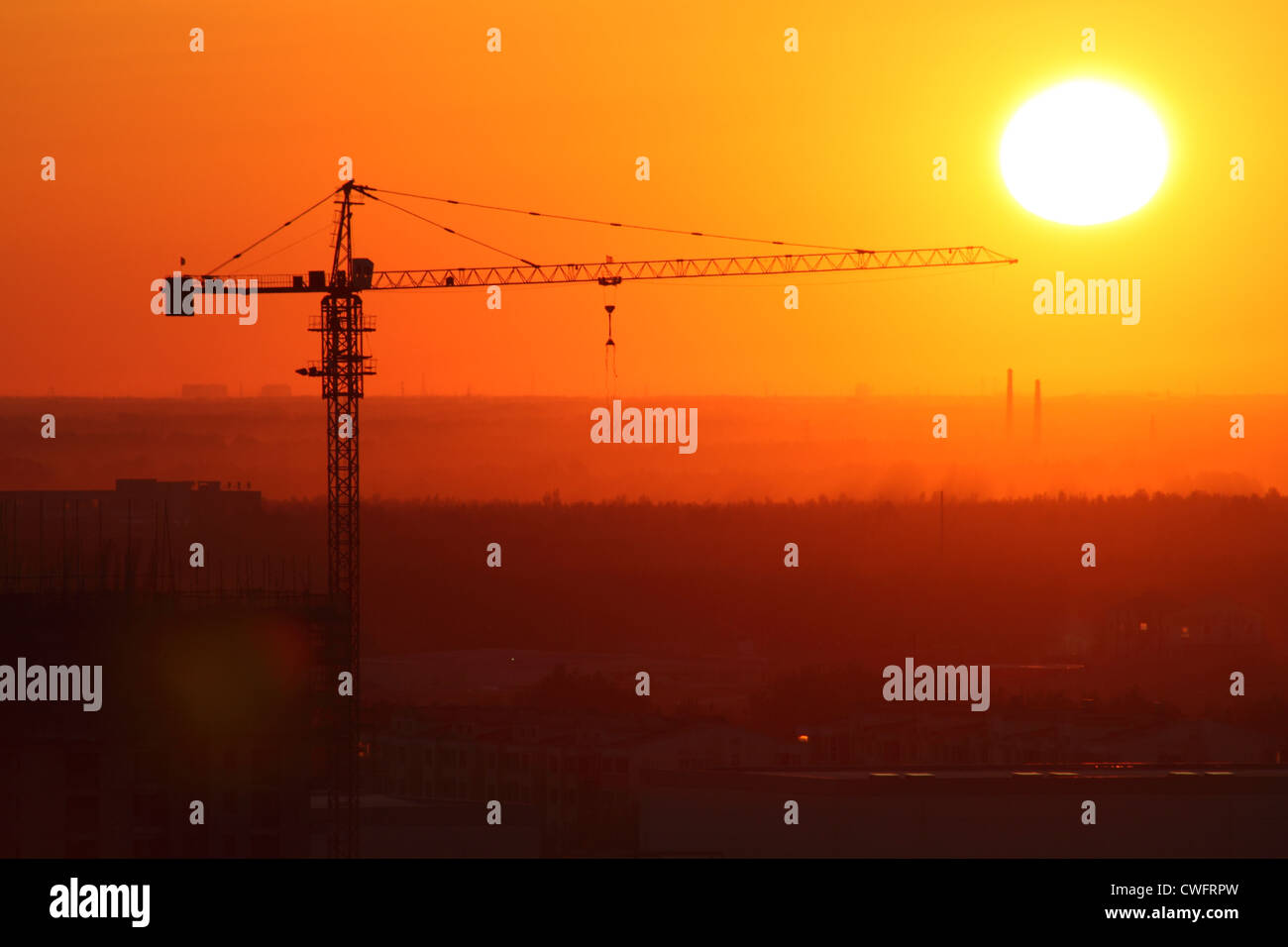 Sonnenaufgang Stockfoto