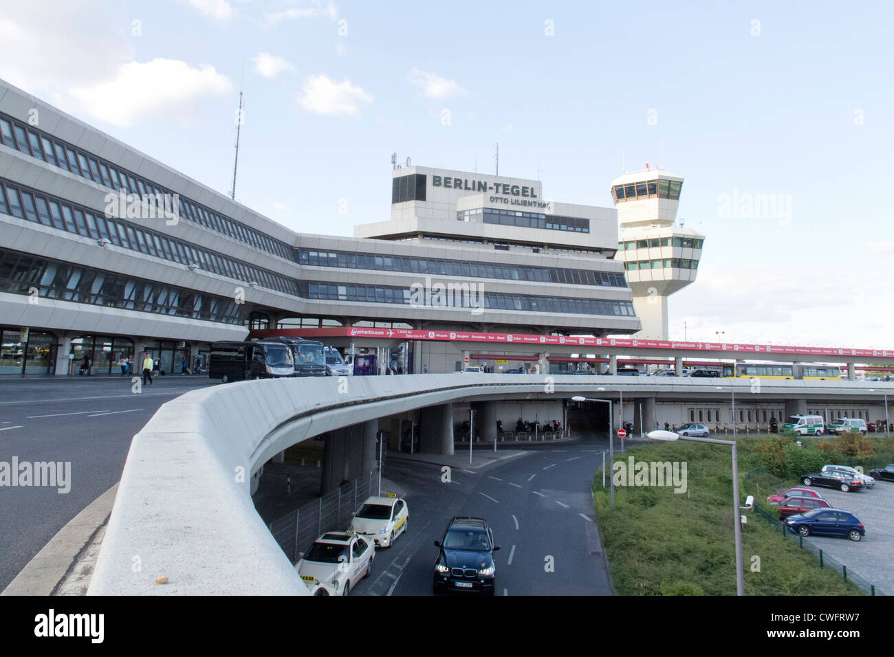 Flughafen Berlin Tegel August 2012 Stockfoto