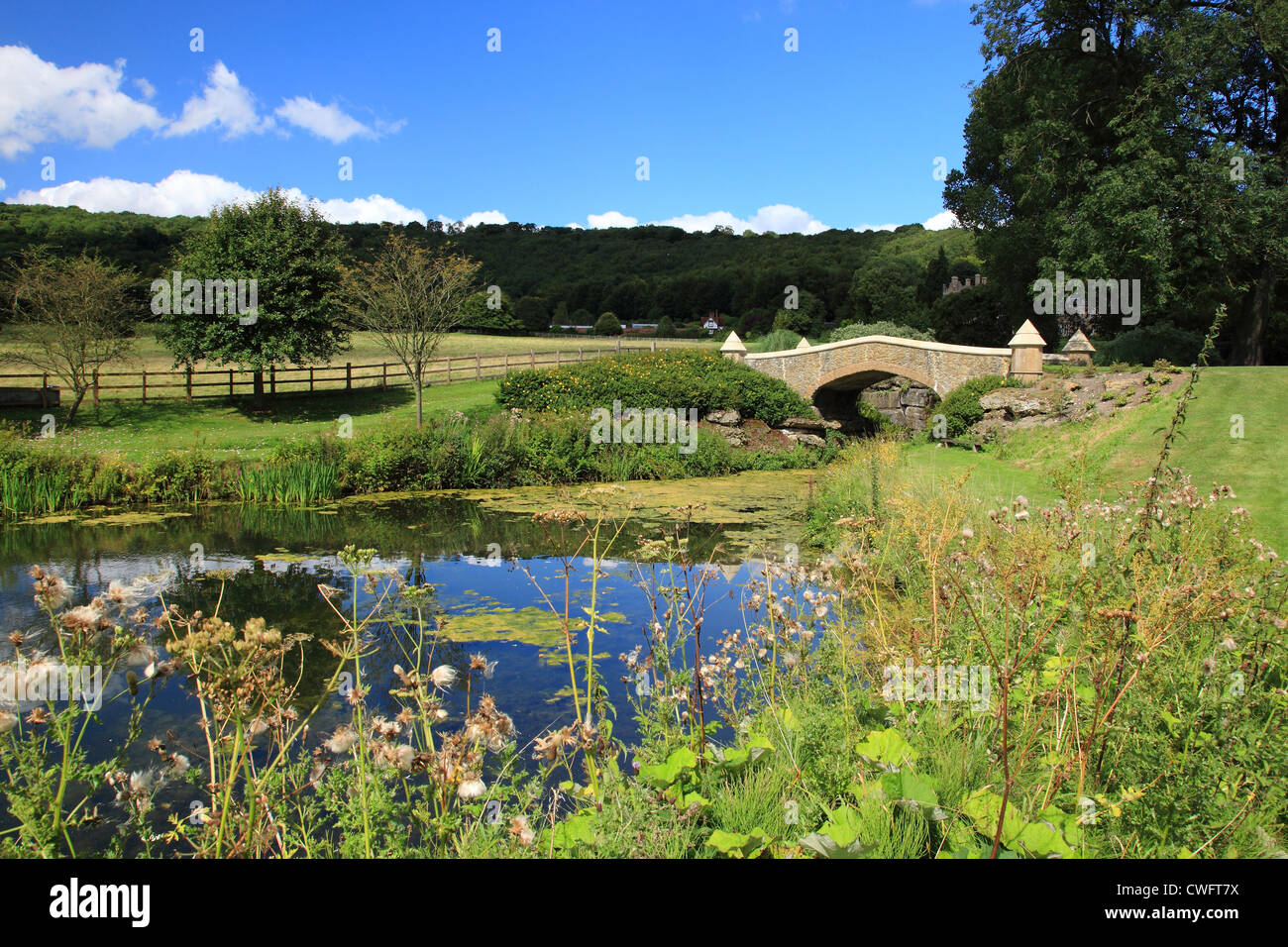 Titsey Park, Surrey, England Stockfoto