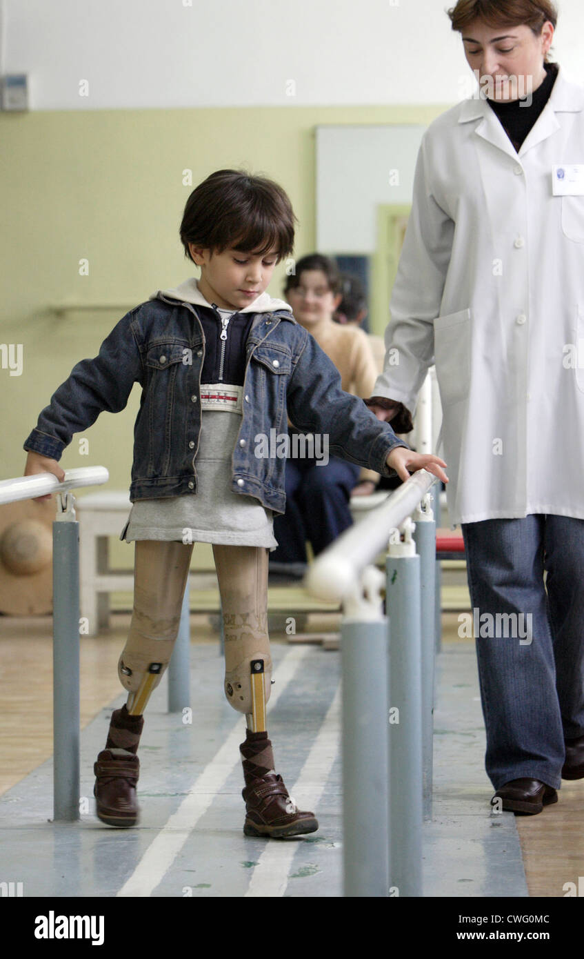 GEFPOR orthopädische Werkstatt Stockfoto