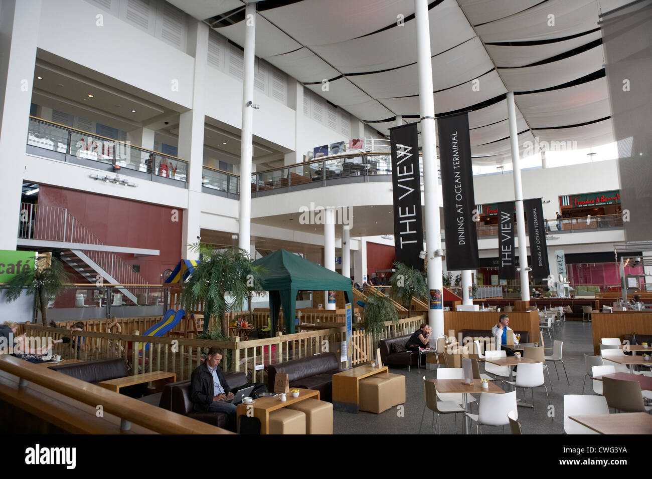 Ocean terminal Einkaufszentrum Edinburgh, Schottland, England, Vereinigtes Königreich Stockfoto