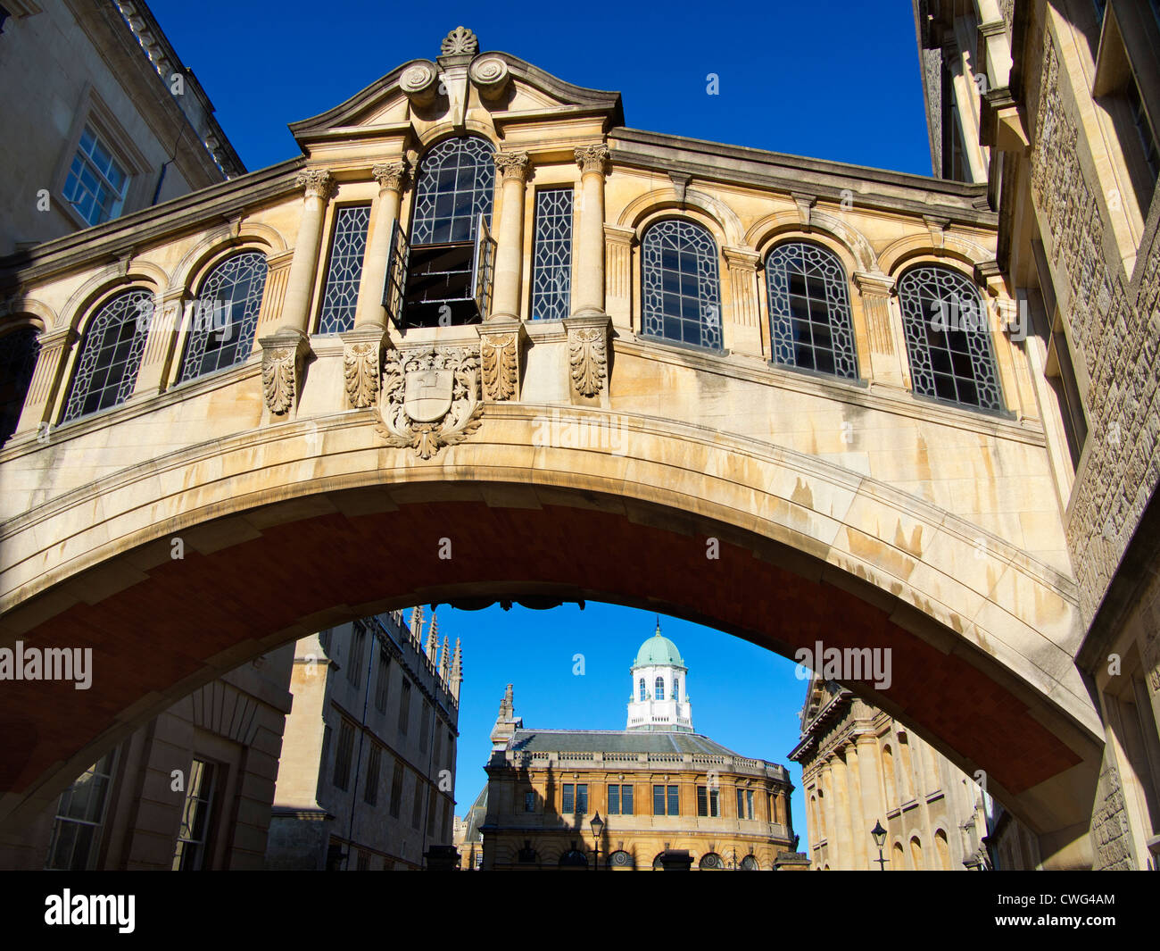 Die Replik Seufzerbrücke, Hertford College, Oxford 3 Stockfoto