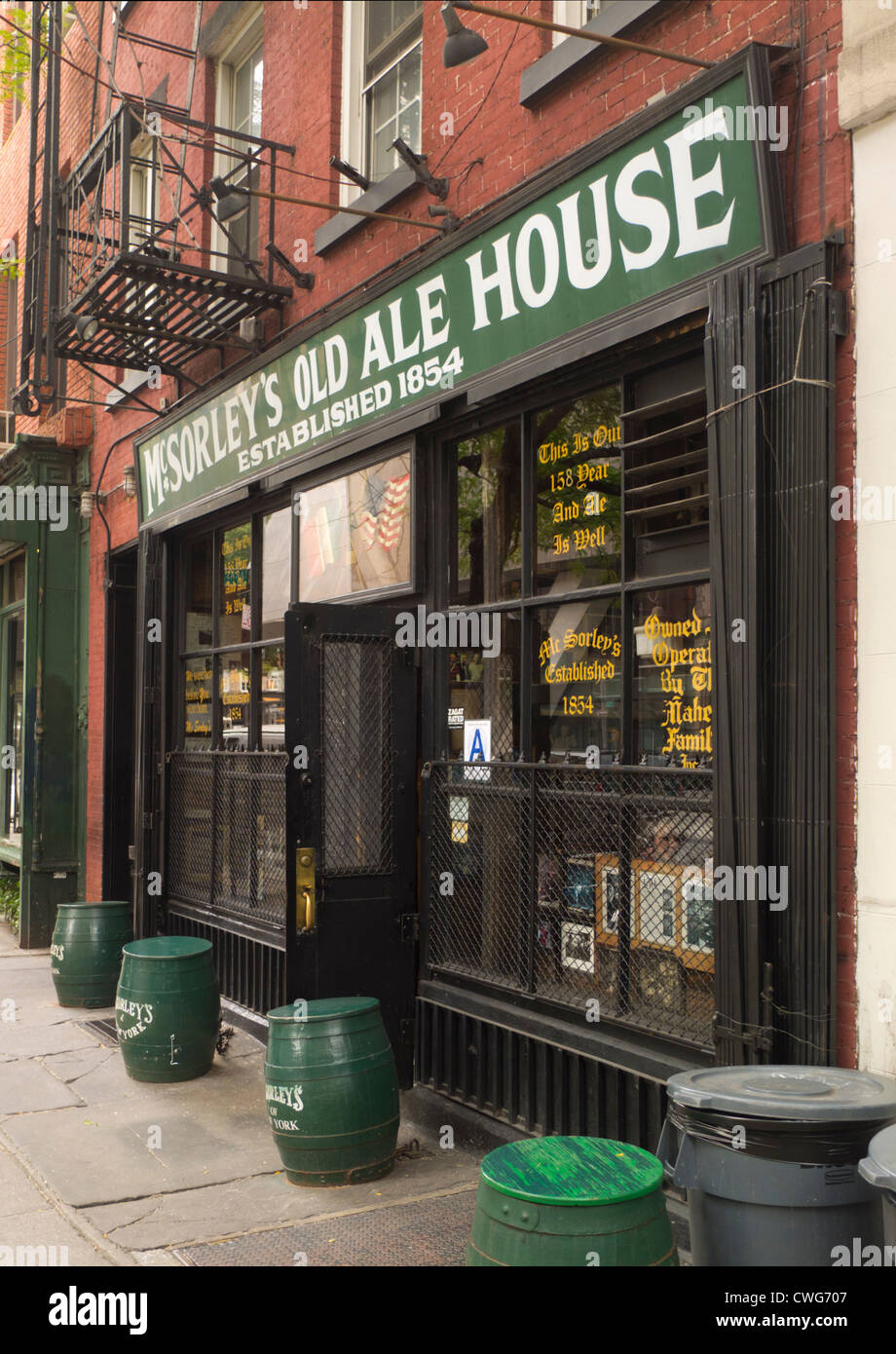 McSorley es Old Ale house Stockfoto