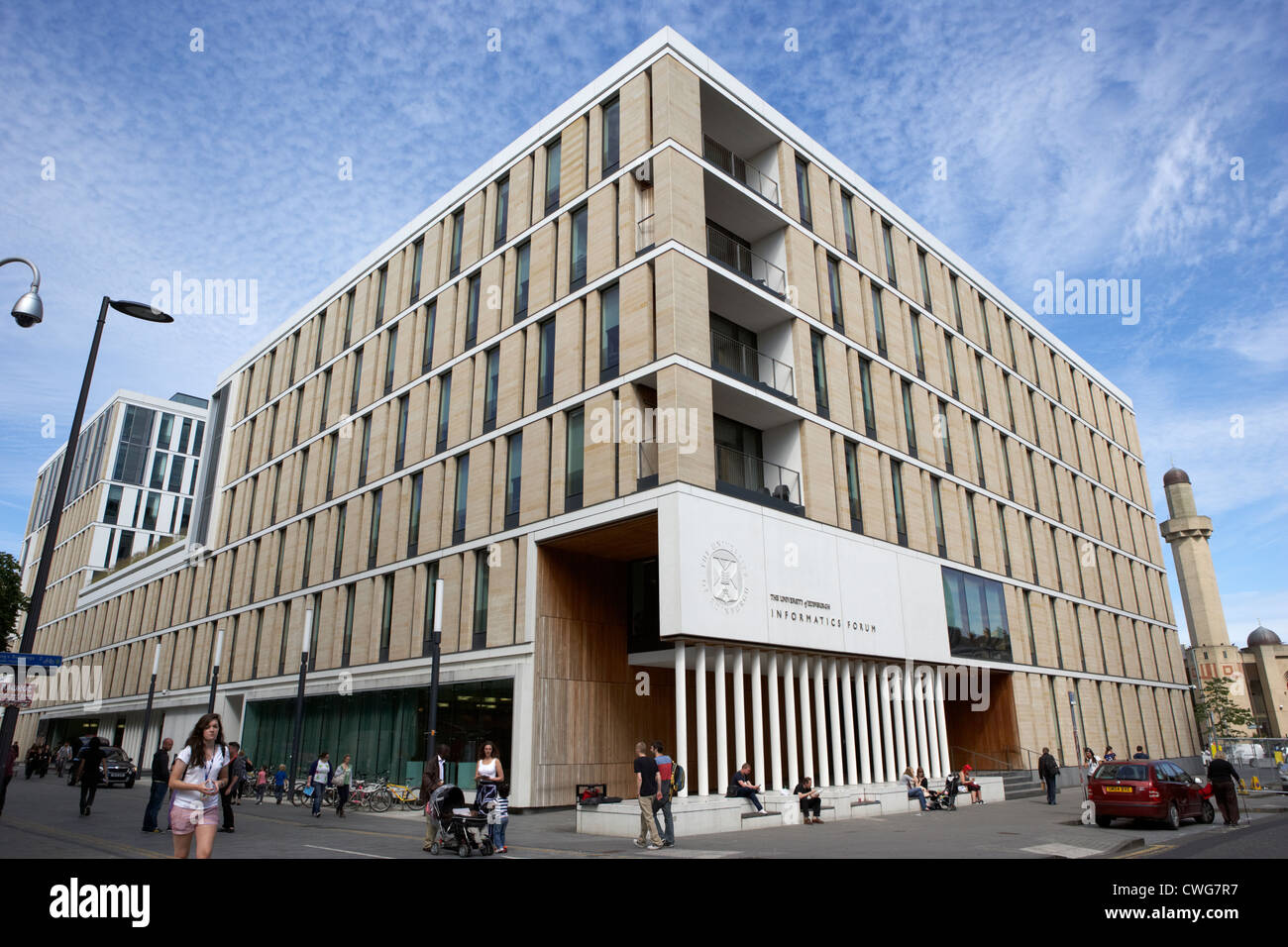 Universität Edinburgh Informatik Forum, Schottland, uk, Vereinigtes Königreich Stockfoto