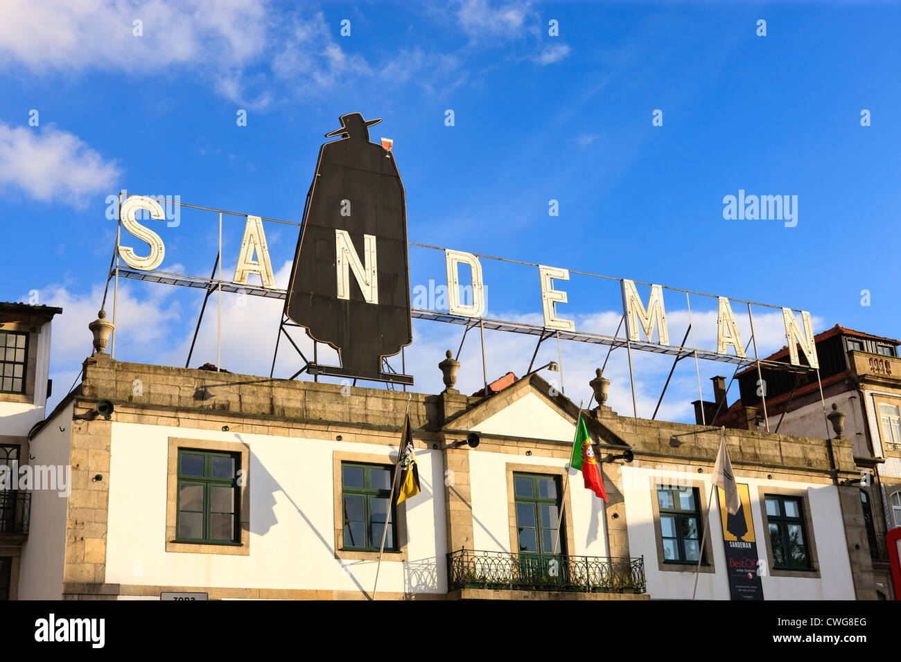 Sandeman Avenida Diogo Leite Vila Nova de Gaia Porto Portugal Stockfoto
