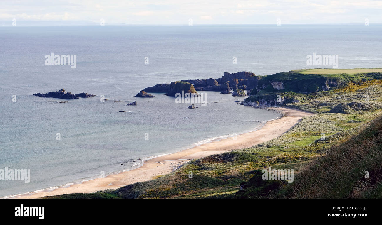 Die Küste von Antrim, Nordirland Stockfoto