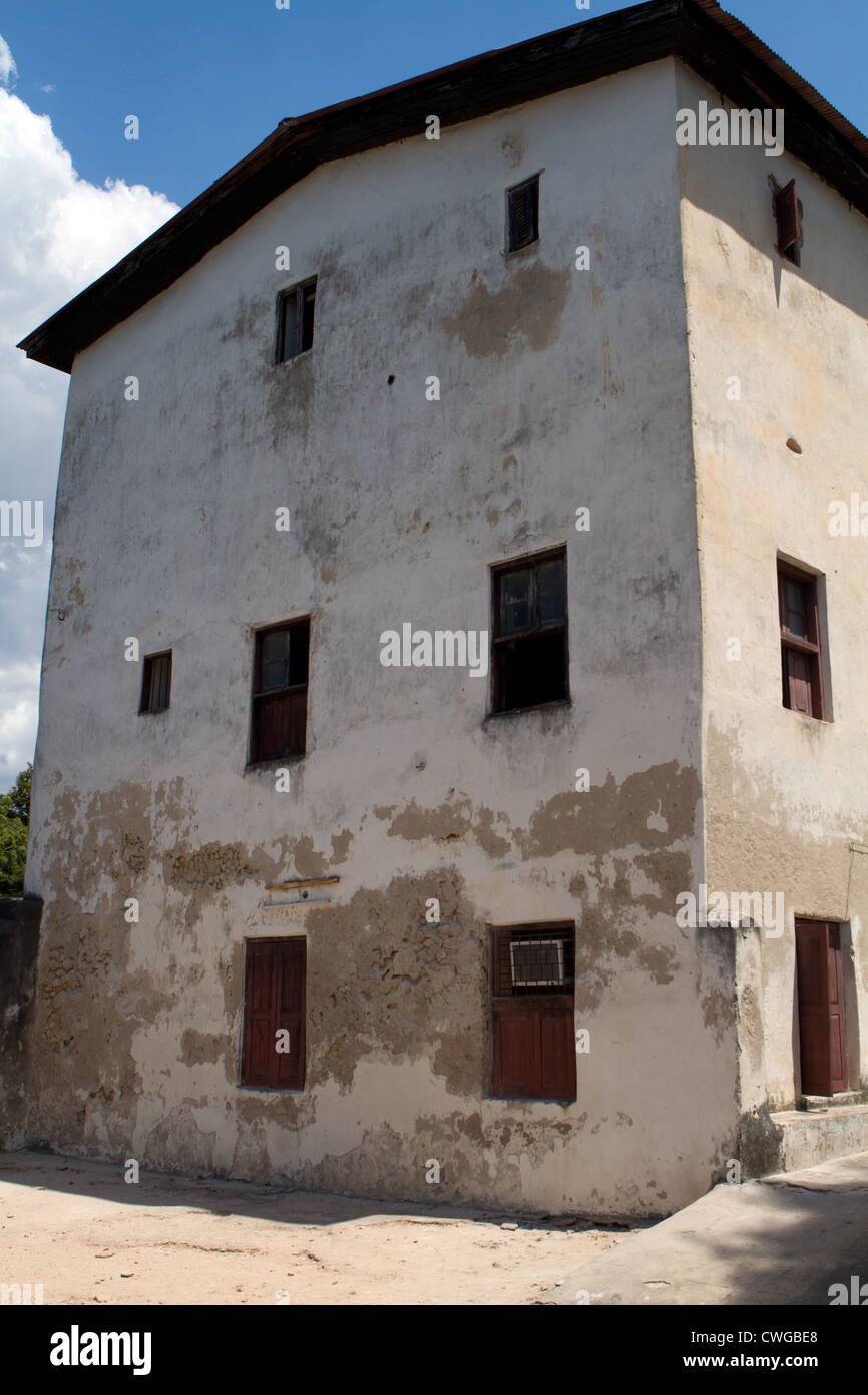 Alten Boma Fort & Handelszentrum in Bagamoyo, Tanzania Stockfoto