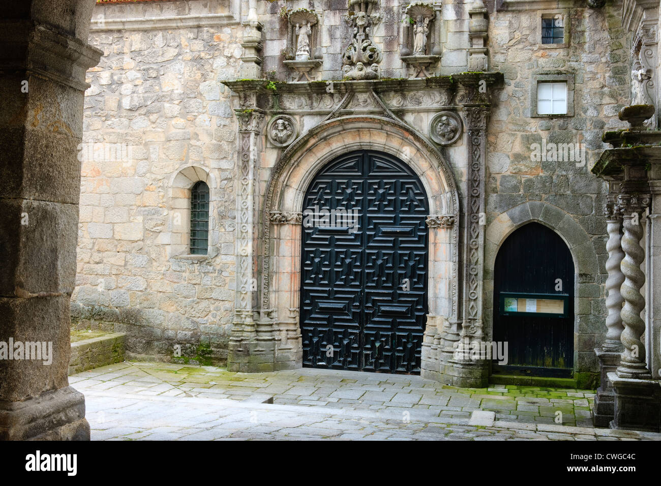 Igreja de Santa Clara Porto Portugal Stockfoto
