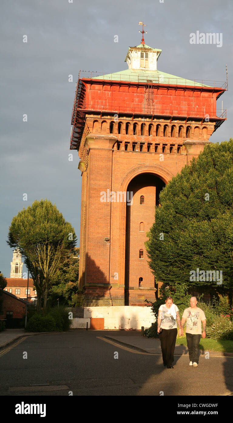 Jumbo viktorianischen Wasserturm bauen, Colchester, Essex, England Stockfoto