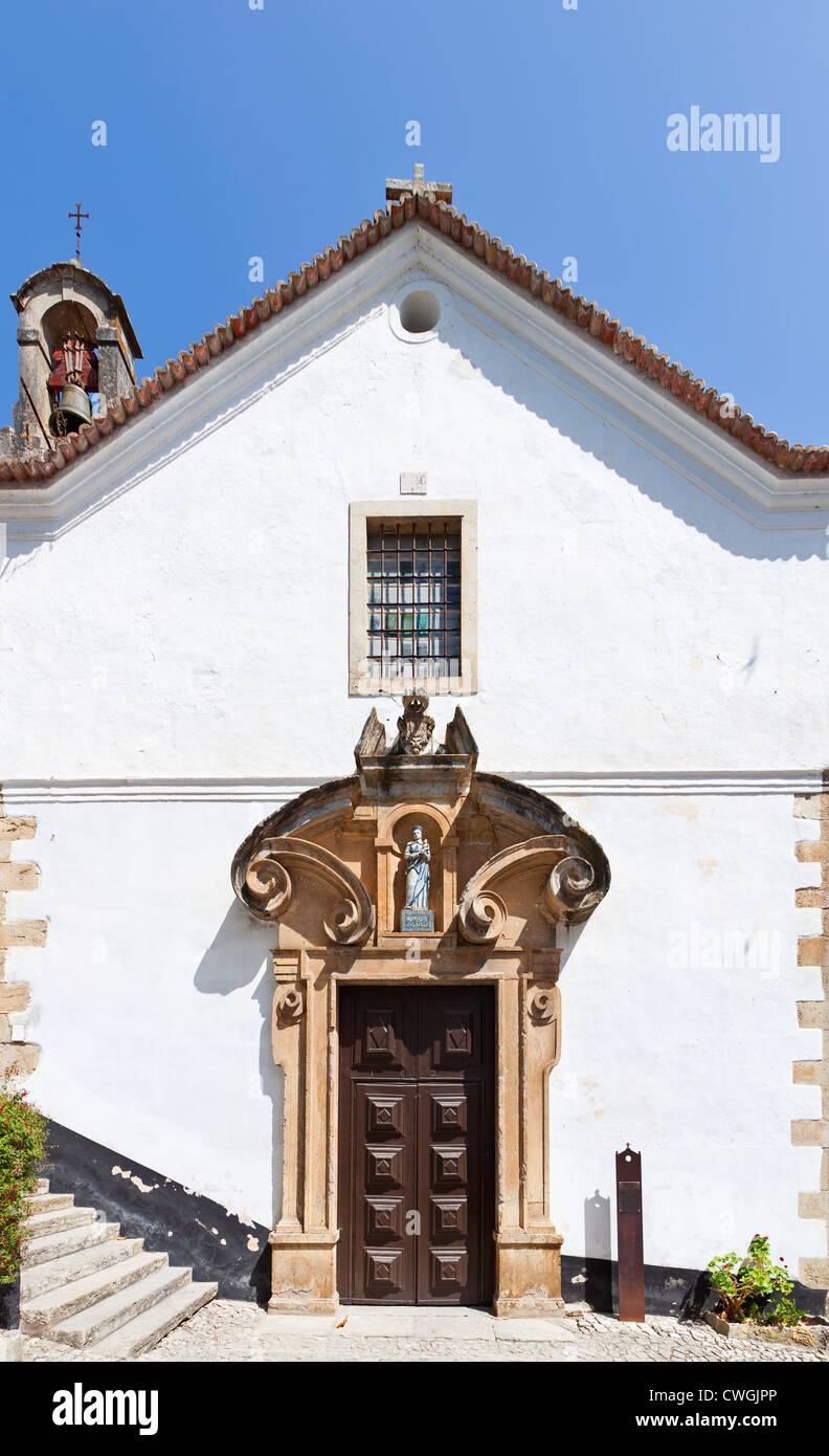 Misericordia Kirche (16. Jahrhundert - Renaissance / manieristischen) in Obidos. Óbidos, Portugal. Stockfoto