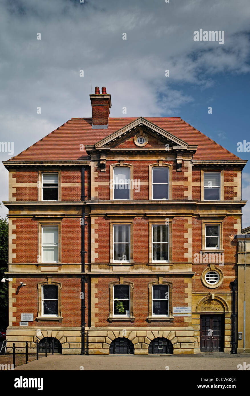 Alten Shire Hall Bury St Edmunds Magistrates Court und Crown Court Stockfoto