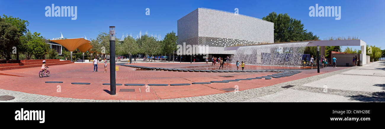 Jardins D'Água (WasserGärten) und Oceanário (Ozeanarium) Eingang in