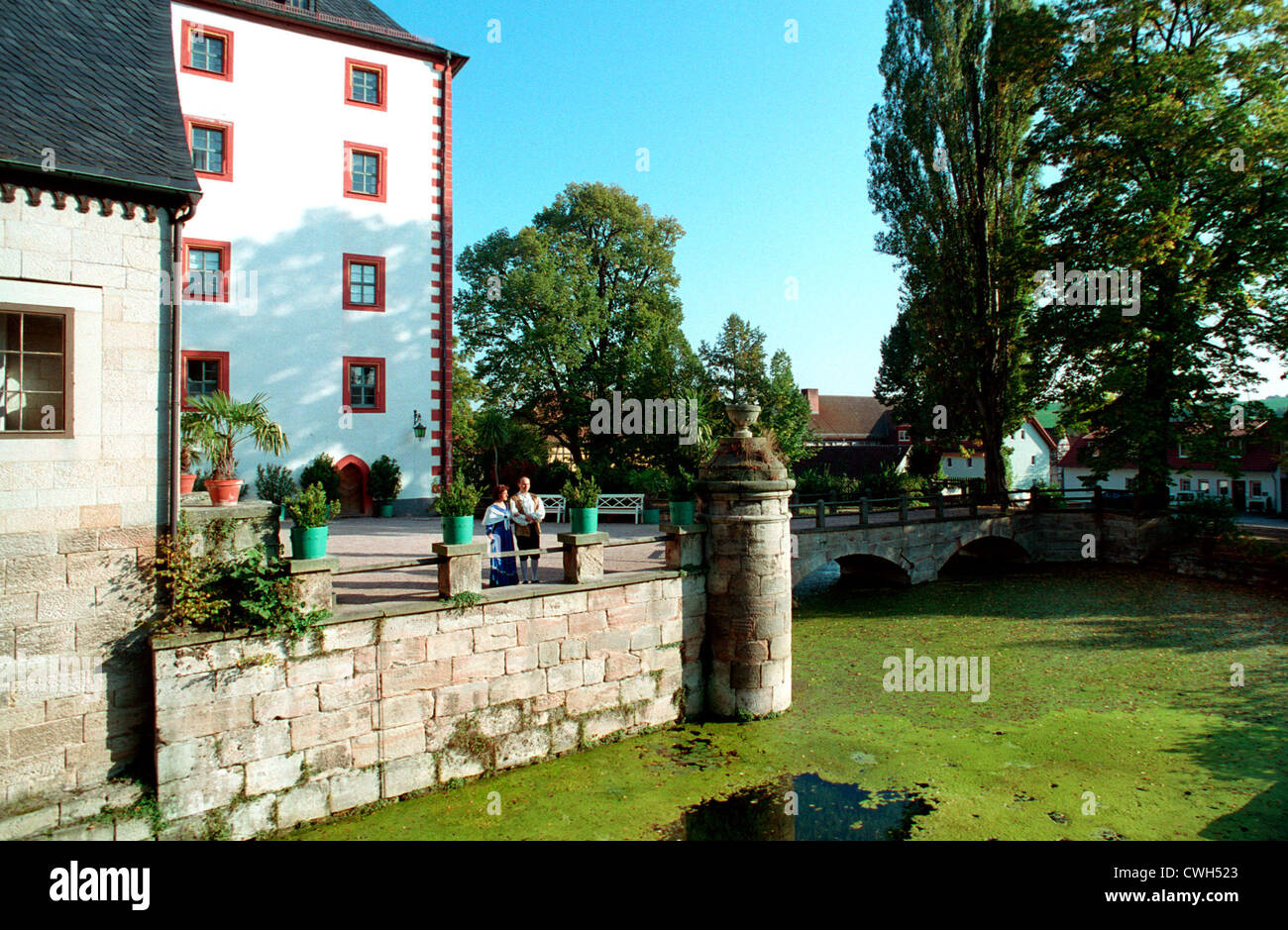 An Charlotte von Stein und Johann Wolfgang von Goethe Grosskochberg Stockfoto