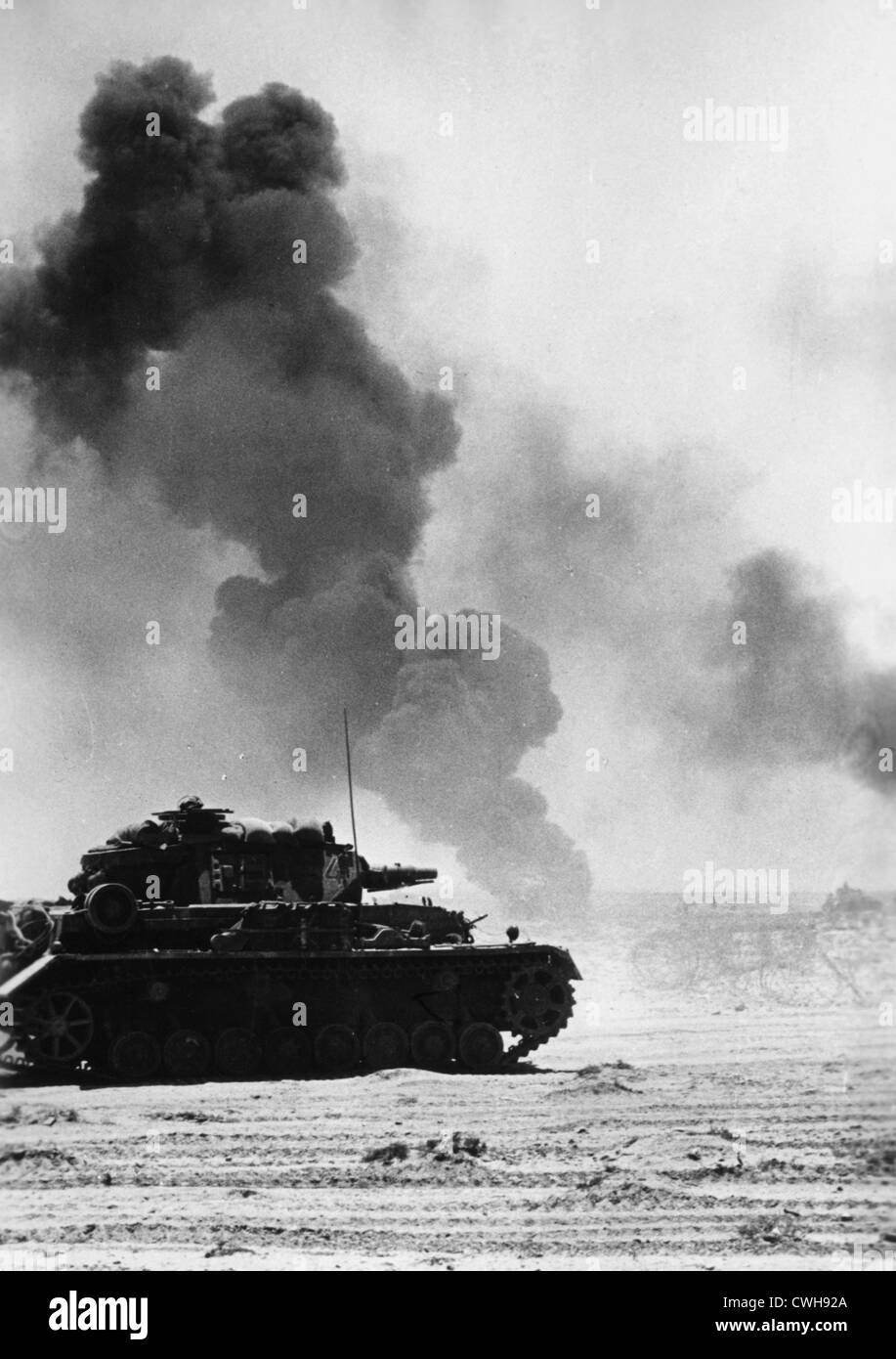 Erste deutsche offensive, Erfassung von Tobruk, 1942 Stockfoto