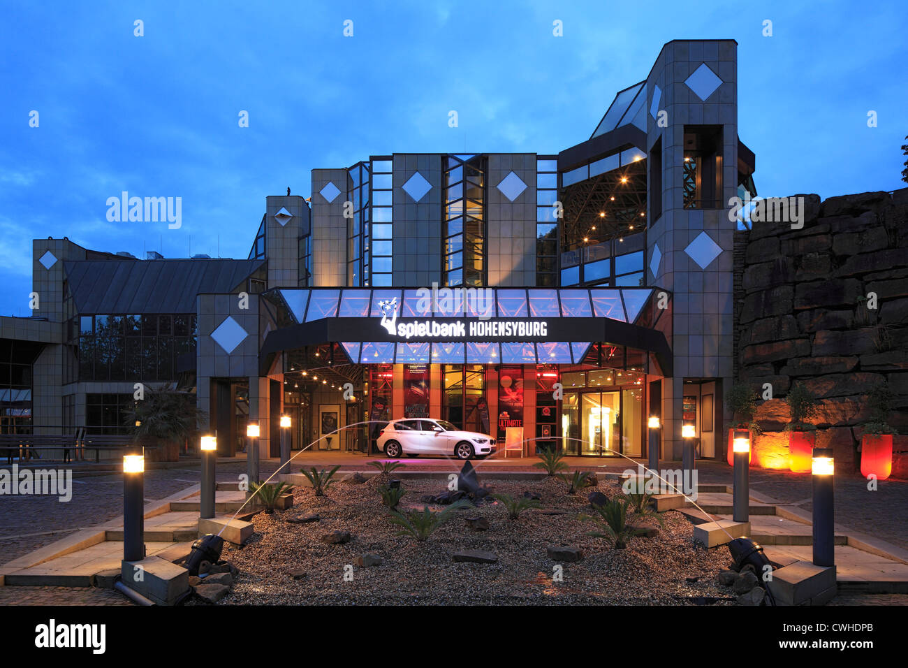 D-Dortmund, Ruhrgebiet, Westfalen, Nordrhein Westfalen, NRW, D-Dortmund-Syburg, Ardey Hills, Casino Hohensyburg, Nacht-Fotografie, Beleuchtung Stockfoto D-Dortmund, Ruhrgebiet, Westfalen, Nordrhein Westfalen, NRW, D-Dortmund-Syburg, Ardey Hills, Casino Hohensyburg, Nacht-Fotografie, Beleuchtung Stockfoto