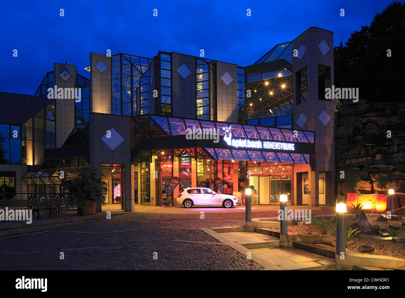 D-Dortmund, Ruhrgebiet, Westfalen, Nordrhein Westfalen, NRW, D-Dortmund-Syburg, Ardey Hills, Casino Hohensyburg, Nacht-Fotografie, Beleuchtung Stockfoto D-Dortmund, Ruhrgebiet, Westfalen, Nordrhein Westfalen, NRW, D-Dortmund-Syburg, Ardey Hills, Casino Hohensyburg, Nacht-Fotografie, Beleuchtung Stockfoto