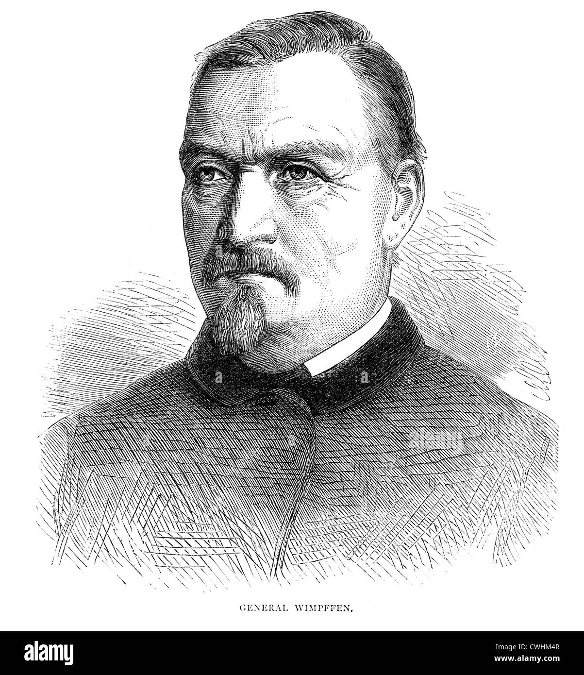 Allgemeine Emmanuel Félix de Wimpffen ein französischer Soldat und