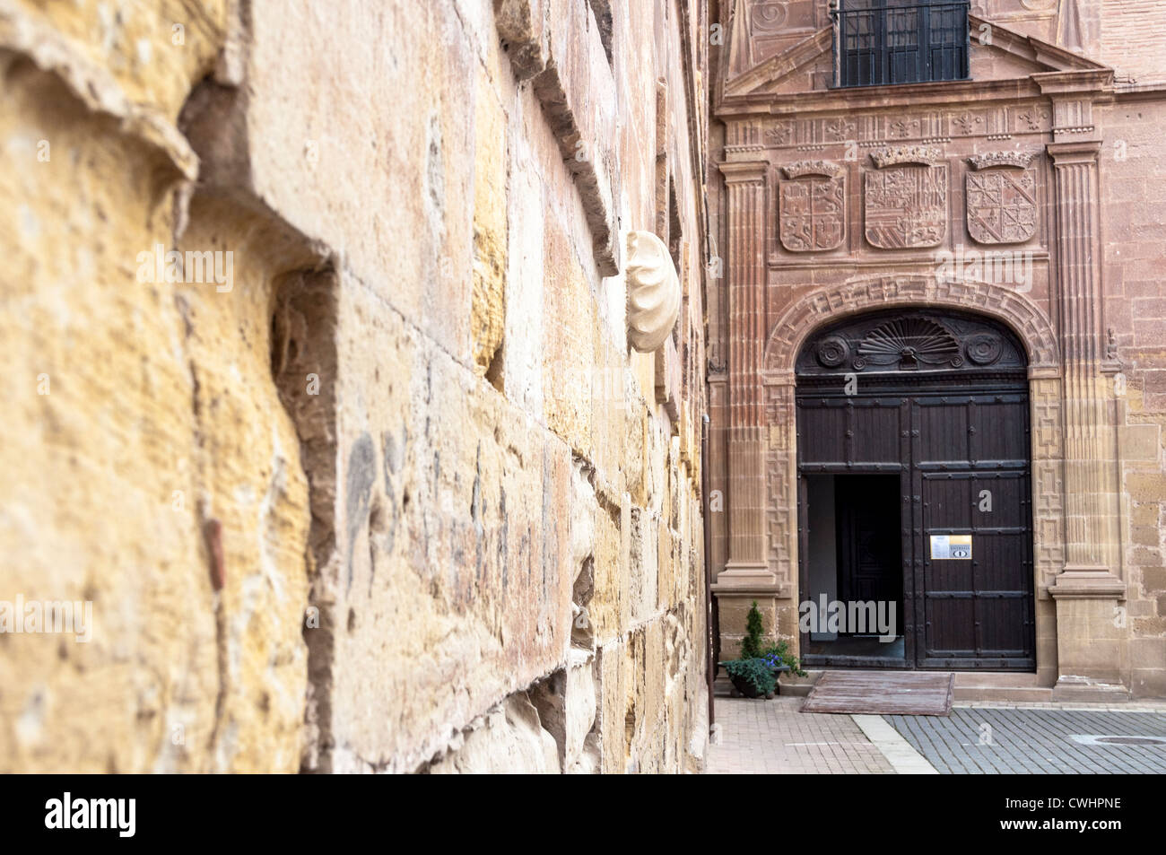Kloster Santa María la Real. Nájera. La Rioja-Gemeinschaft. Spanien Stockfoto