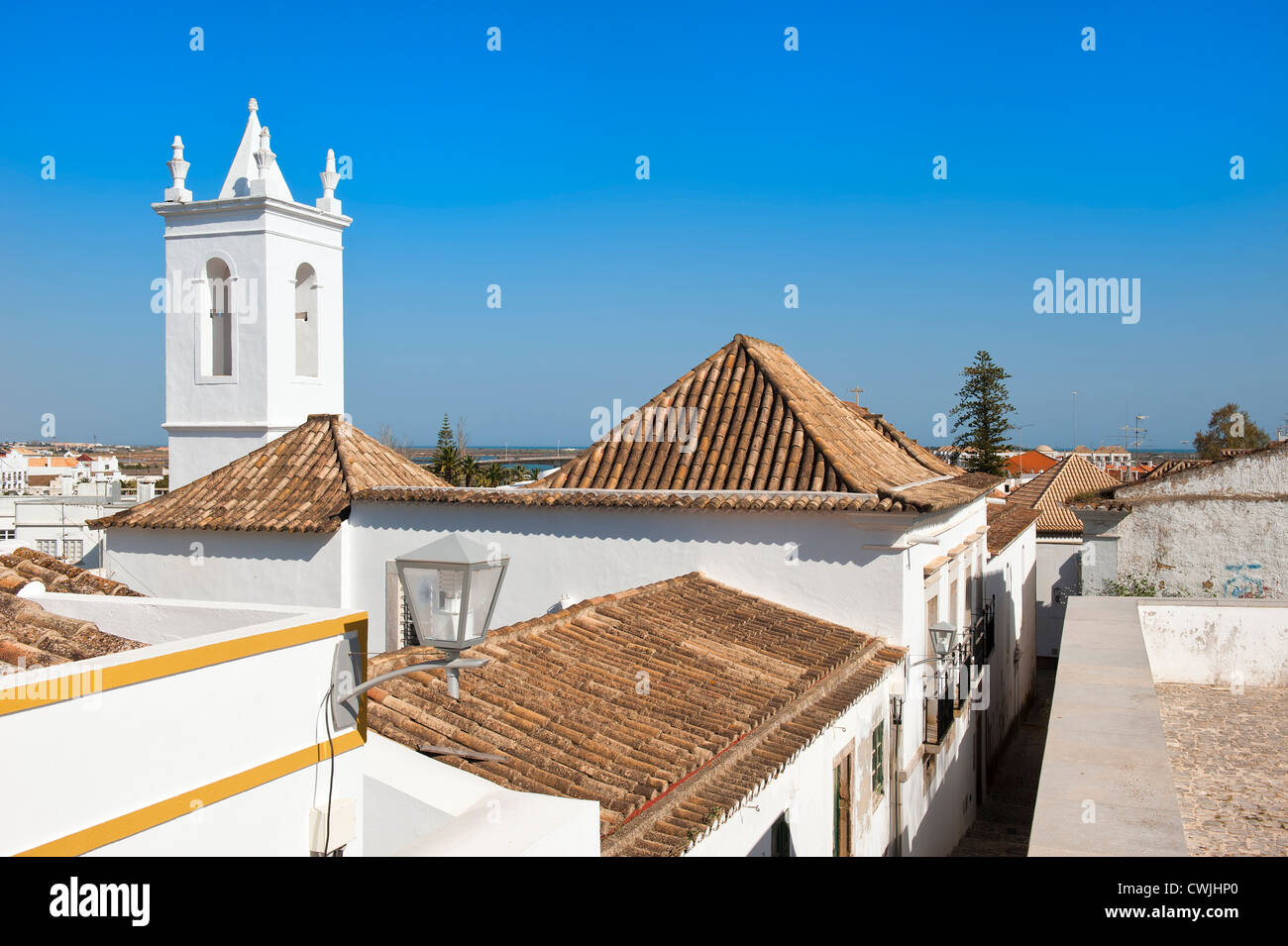 Da Misericordia Kirche, Tavira, Algarve, Portugal Stockfoto