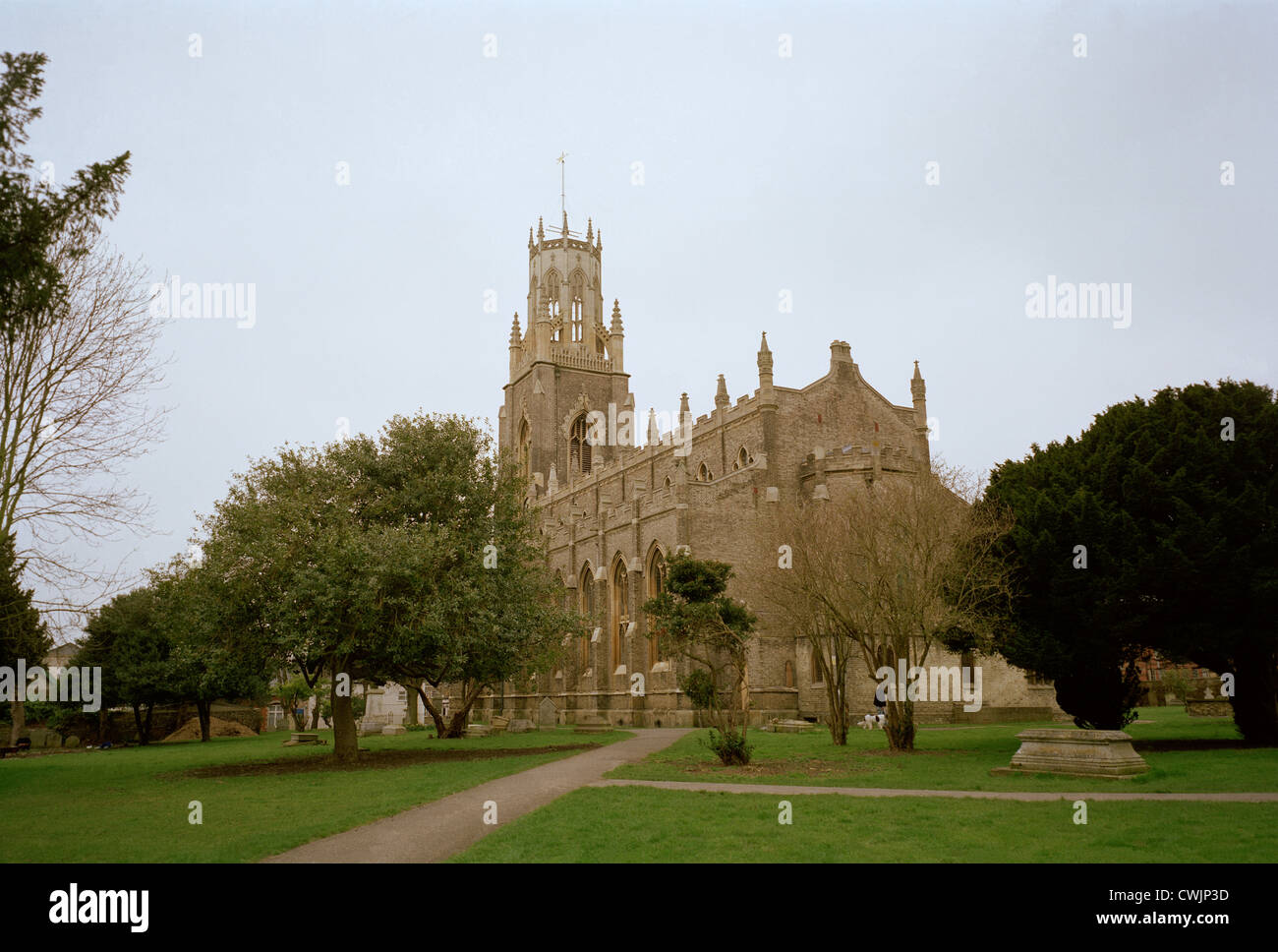 Kirche St. Georg der Märtyrer in Ramsgate, Kent in England in Großbritannien im Vereinigten Königreich. Religion-Christentum-Architektur Stockfoto