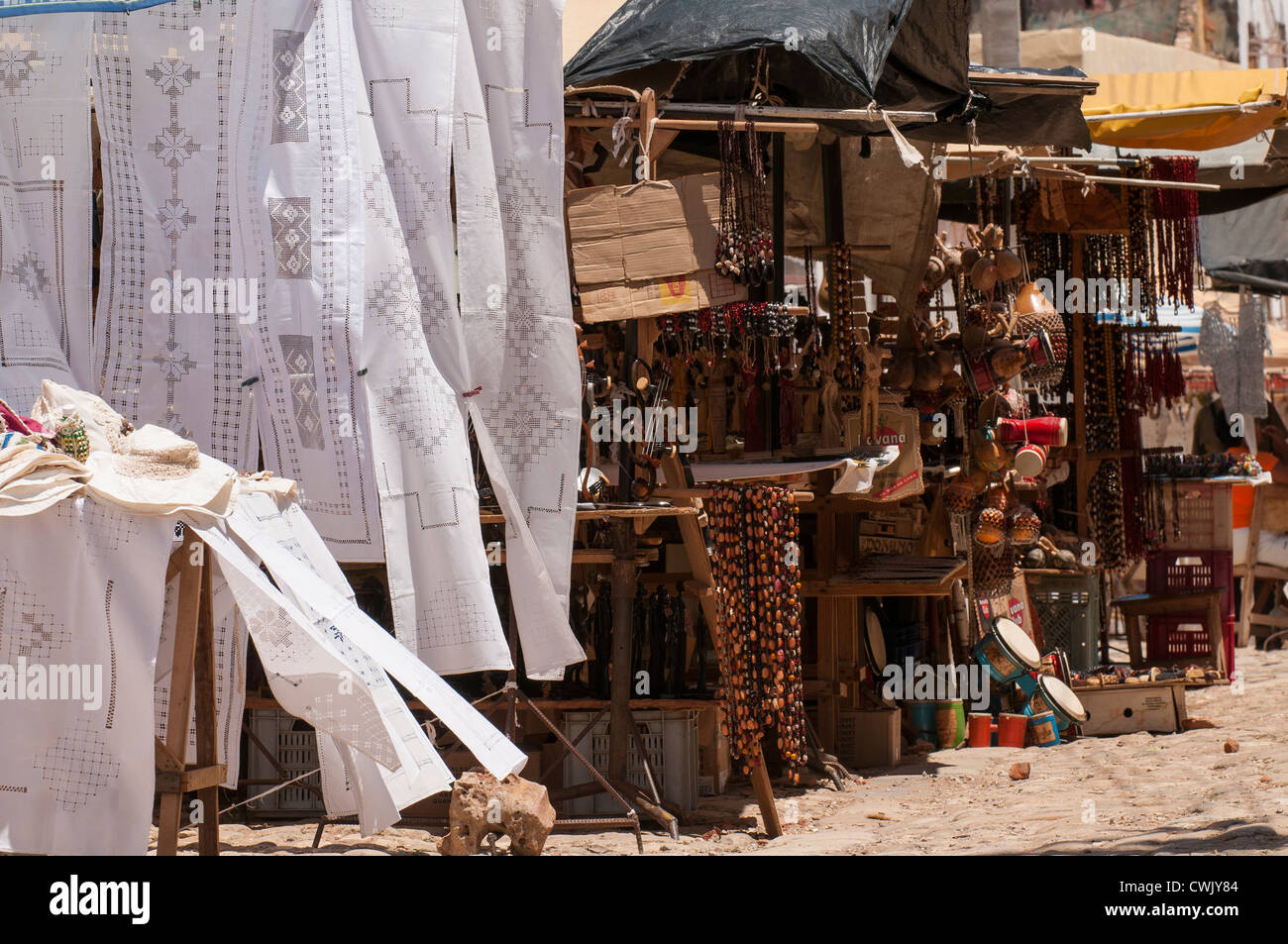 Straßenmarkt, Trinidad, UNESCO-Weltkulturerbe, Kuba. Stockfoto