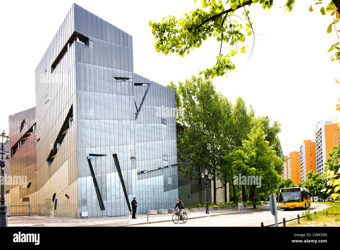 Jüdische Museum in Berlin in Berlin Stockfoto