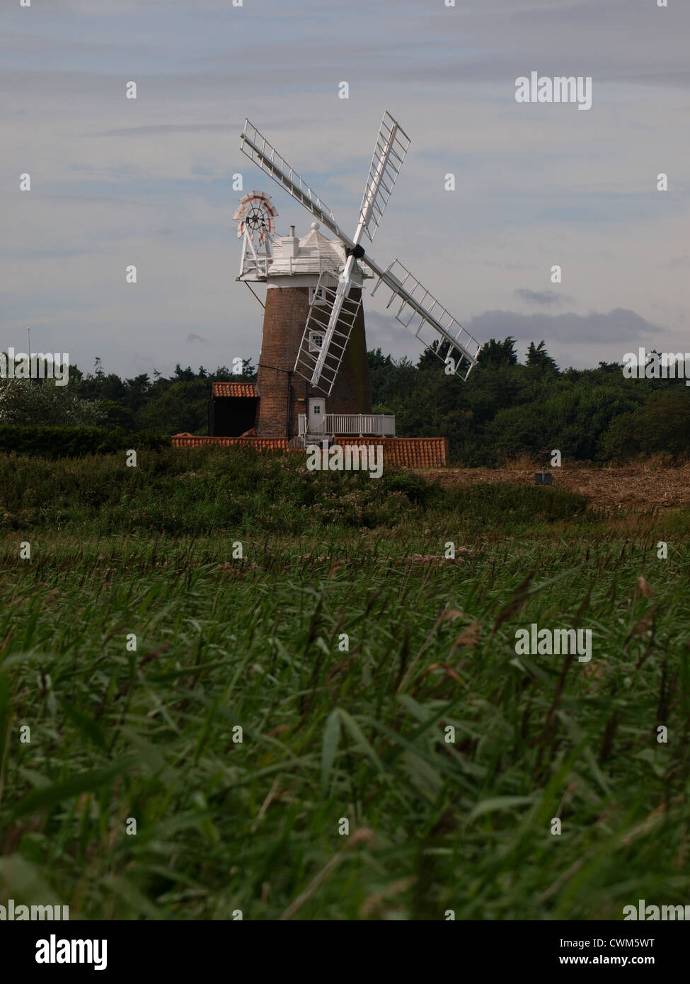 Cley Mill, Cley nächsten Sea, Norfolk, Großbritannien Stockfoto