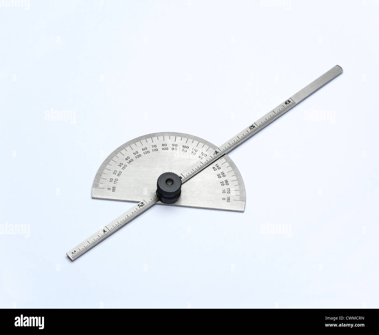 Abschrägung Winkelmesser Werkzeug Stockfoto