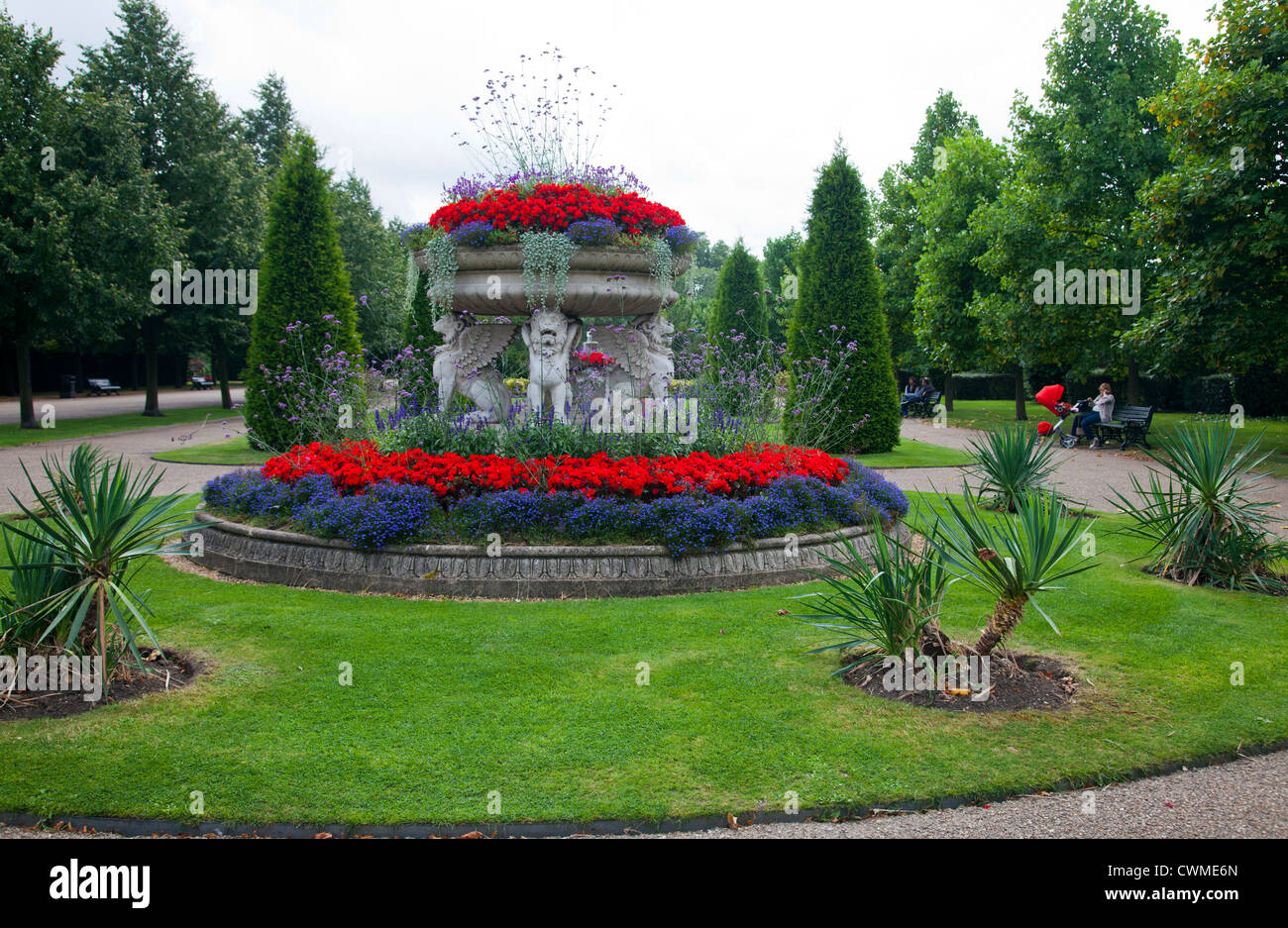 Avenue Gärten im Regents Park - London-UK Stockfoto