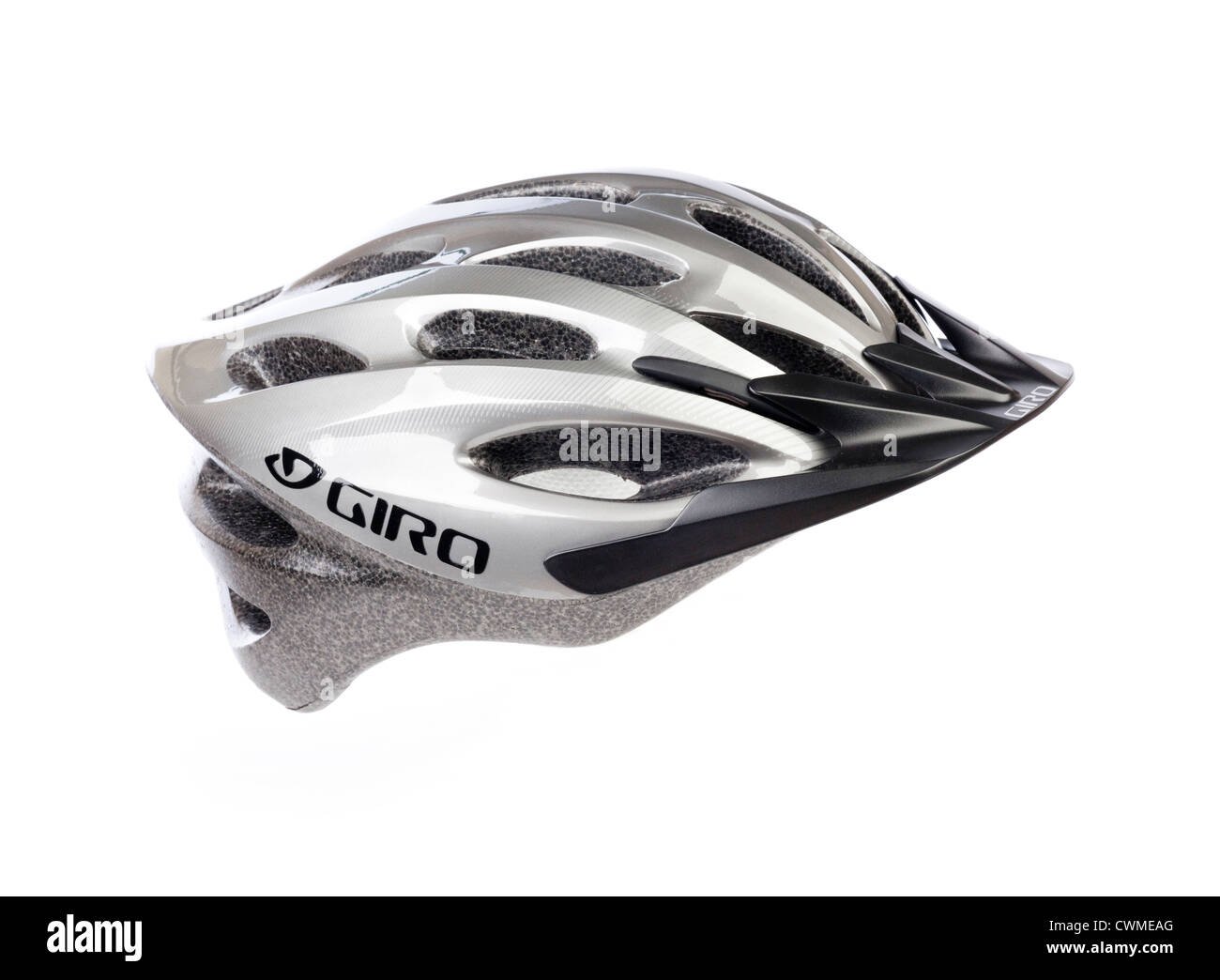 Giro Fahrradhelm Stockfoto