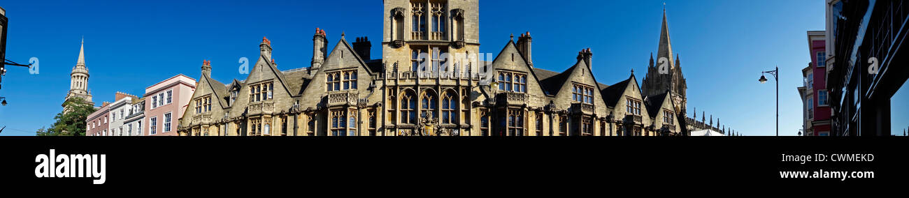Panorama - High Street, Oxford 2P Stockfoto