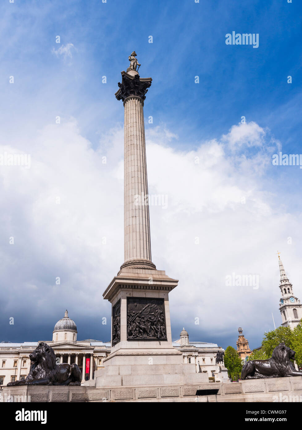 UK, London, Trafalgar Square Stockfoto