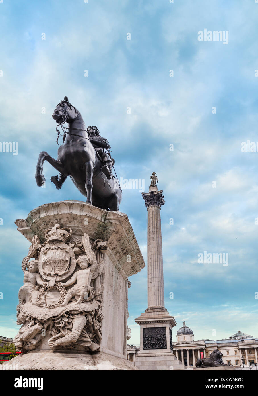 UK, London, Trafalgar Square Stockfoto