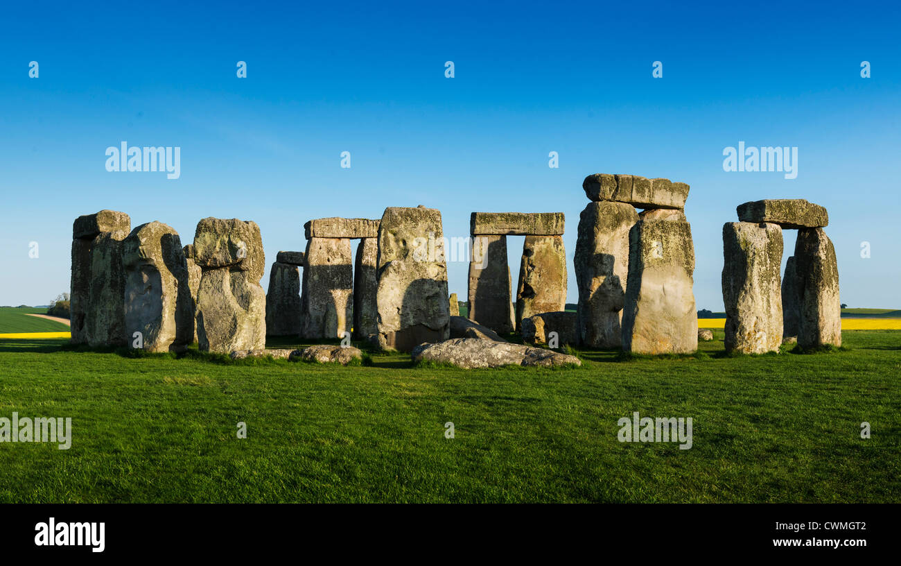 Großbritannien, England, Wiltshire, Stonehenge Denkmal Stockfoto