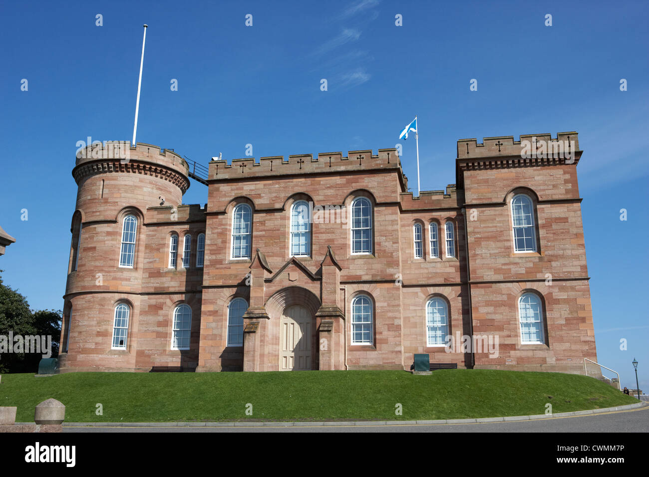 Inverness Schloss Hochland Schottland, Vereinigtes Königreich Stockfoto