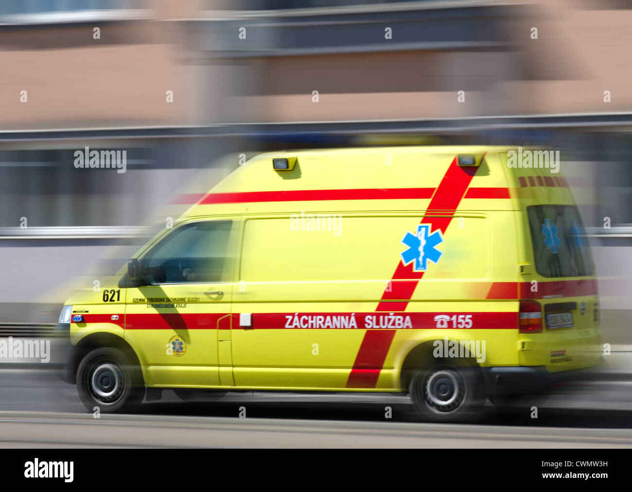 Ceska Sanitka Tschechische Krankenwagen Zachranna Sluzba Stockfotografie Alamy