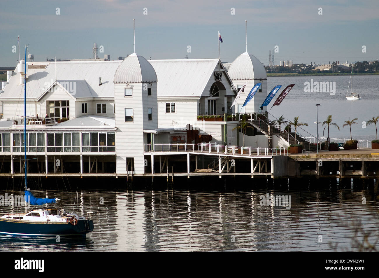 Cunningham Pier, Geelong, Victoria, Australien Stockfoto