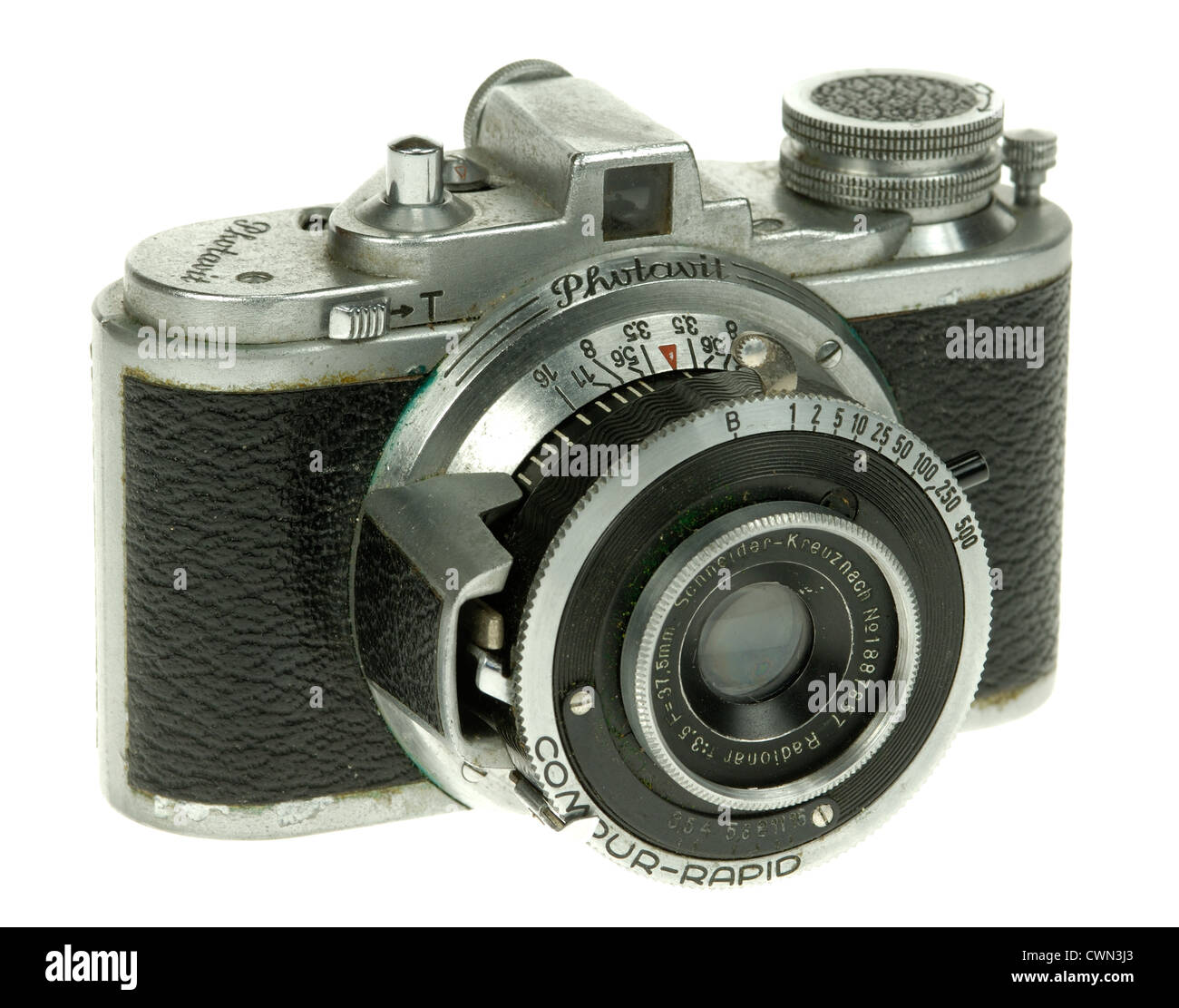 Bolta Werk Photavit Modell 828 Rollfilmkamera. Stockfoto Bolta Werk Photavit Modell 828 Rollfilmkamera. Stockfoto