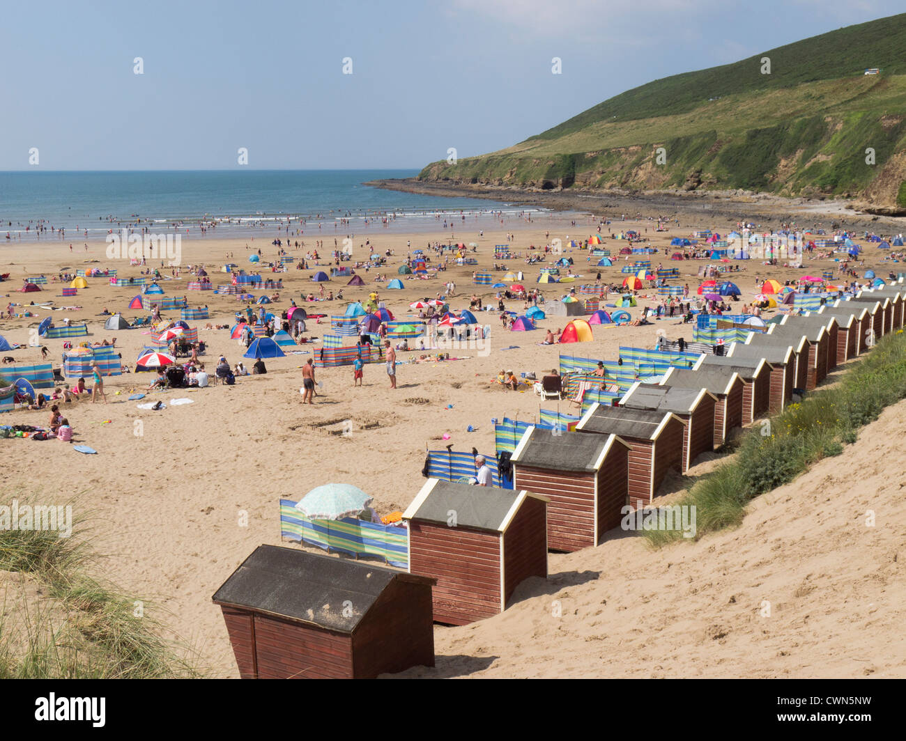 Saunton Sand Beach, North Devon Stockfoto